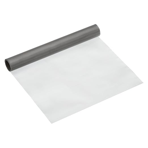 PATIKIL 40" L x 10" W Woven Wire Mesh, 200 Mesh 316L Stainless Steel Air Vent