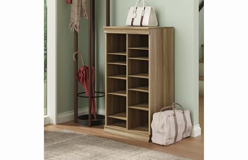 ClosetMaid Modular Adjustable Divided Storage Shelving Unit Organizer, 15.94-Inch D x 40.3-Inch H x 21.38-Inch W, Sand - color: Sand