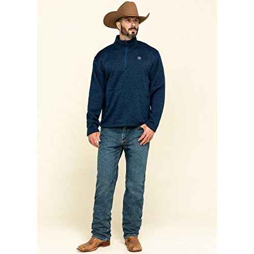 Ariat Men's Caldwell Logo 1/4 Zip Sweater