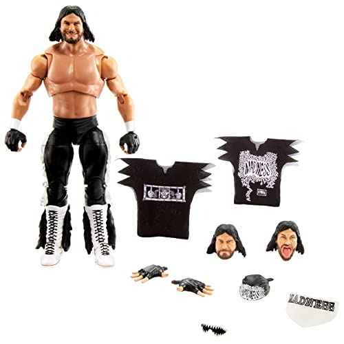 WWE Ultimate Edition Premium Articulated Action Figure Exclusive Collection + Sticker (Macho Man Randy Savage (NWO))