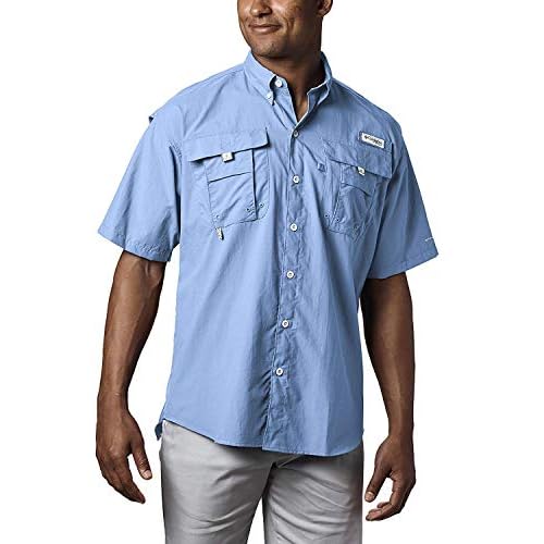 Columbia Men's Standard Bahama Ii Short Sleeve Shirt, Snail-Legacy, XX-Large