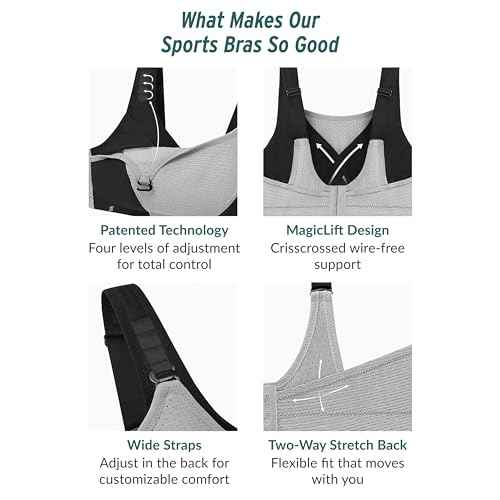 Glamorise Women's Double-Layer Custom-Control Sport Bra