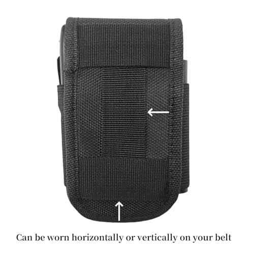 Multitool Snap Sheath Fits Up to 4'' Multitools,Tool Sheath for Leatherman,Gerber,Tool Holster for Belt Horizontally and Vertically Carry(Small Size)
