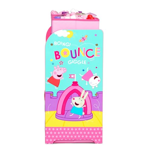 Delta Children - Peppa Pig Design & Store 6 Bin Toy Storage Organizer - Greenguard Gold Certified, Pink - color: Peppa Pig