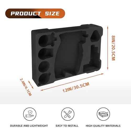 48-22-8435 EVA Packout Organizer Insert Liner for Milwau-kee M-12 Fuel Installation Drill/Driver Kit (2505-22)