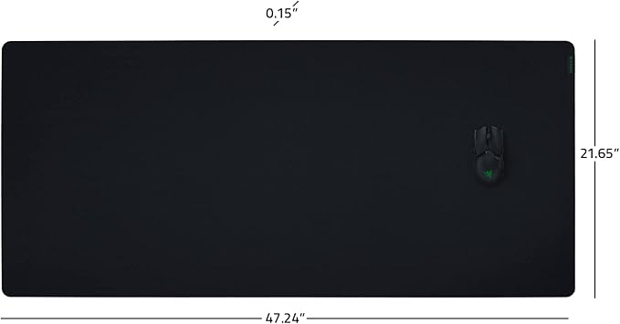 Razer Gigantus v2 Cloth Gaming Mouse Pad (3XL): Thick, High-Density Foam - Non-Slip Base - Classic Black