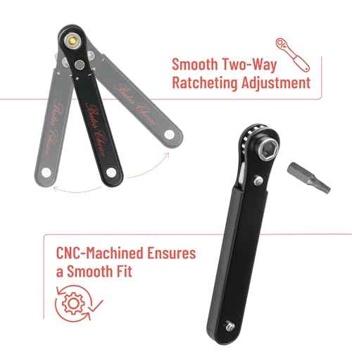 Bates Choice Mini Ratchet Set, 34 pcs, Cr-V Steel, 1/4" Low Profile Right Angle Screwdriver, 1/4 Bit Set, Red Storage Box, Screwdriver Bit Sets