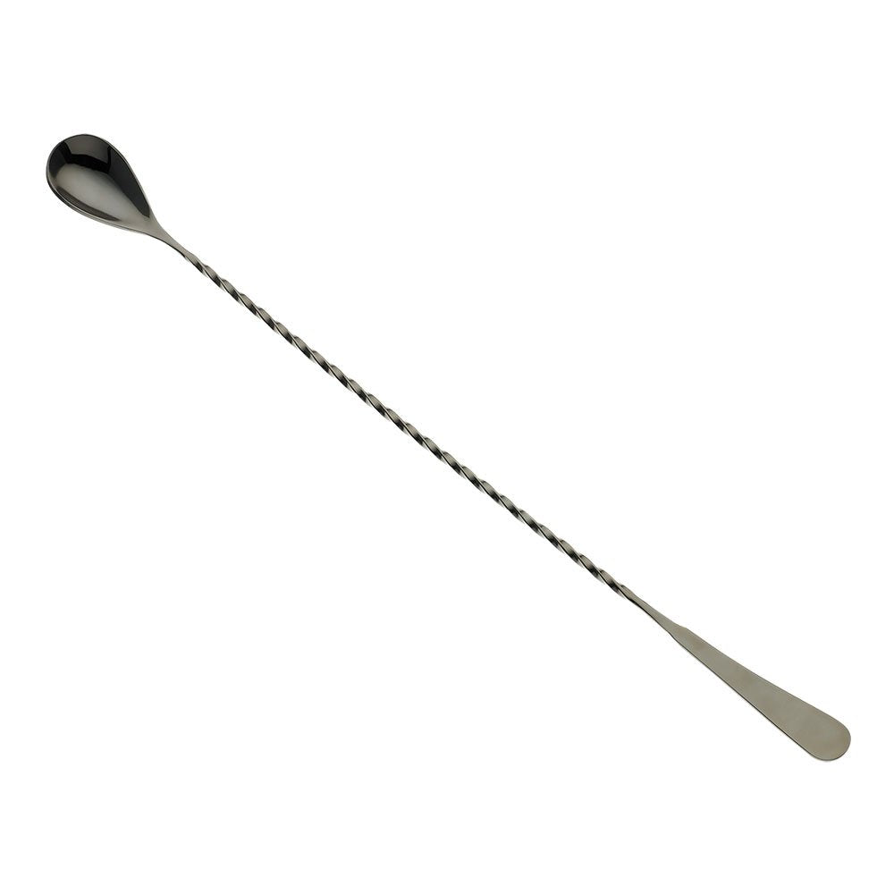 Barfly Bar Spoon, Standard 17 1/8" (43.5 Cm), Gun Metal Black