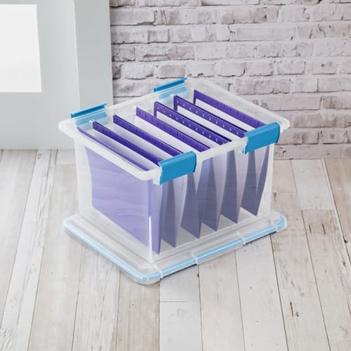 Sterilite 16-Pack Gasket Box, Weather-Resistant Storage Bins with Latching Lids, 32 Quart - Heavy-Duty Organizing Containers for Closet, Bathroom, and Office - size: 32 Quart, style: 16 Pack