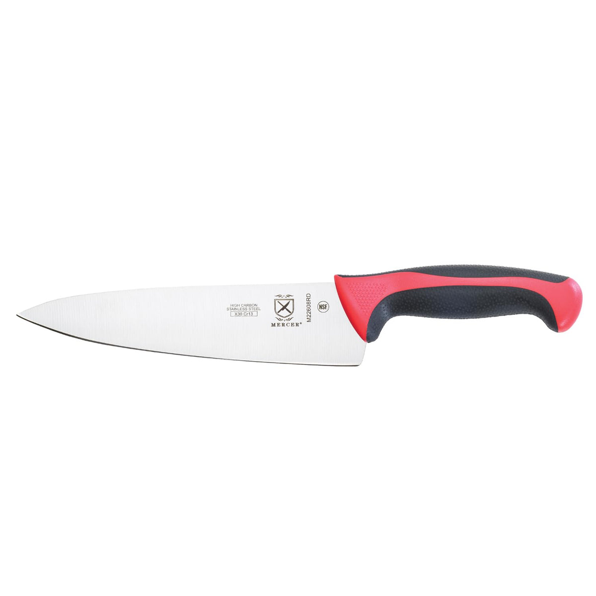Mercer Culinary Millennia Colors 7-Inch Granton Edge Santoku Knife, Green