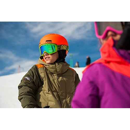 Giro Crue MIPS Kids Snow Helmet Goggle Combo - (Combo) Namuk Dark Rose - Size Small