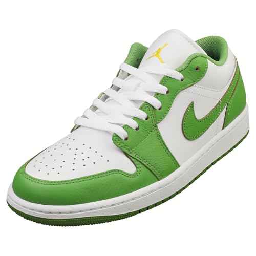 Jordan Men's 1 Low SE White/Chlorophyll-Lightening (HF4823 100) - 9