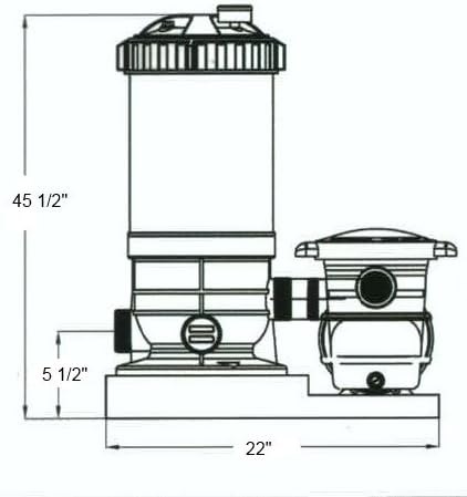 Rx Clear 1 HP Radiant PRC120 | Filtration System