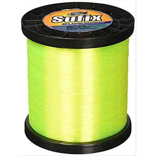 Sufix Superior Spool Size Fishing Line (Yellow, 60-Pound)