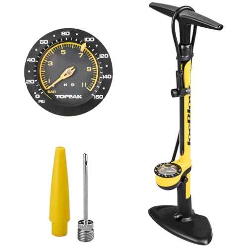 Topeak JoeBlow Bike Pump ? High-Pressure Floor Pump
