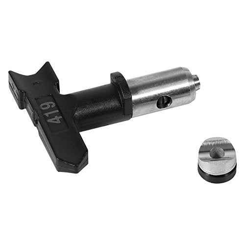 Airless Spray Gun Tip Multi Series Tungsten Steel Reversible Gun Paint Nozzle Tip Head (Size : 419#)