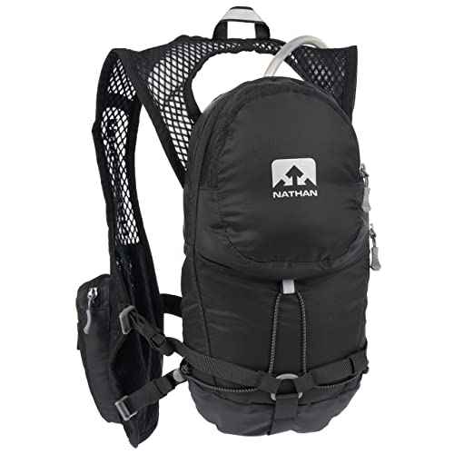 Nathan Hydration Vest with 2 Liter Bladder Included, Running Vest for Men and Women, Running Backpack w/ Smartphone Pocket, One Size Fits Most
