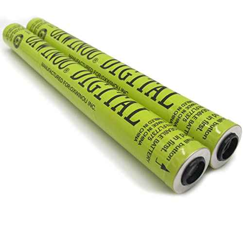 77375 Battery Compatible with STREAMLIGHT FLASHLIGHTS 77375 77175 9926J SL20LP SL20L SL20XP-LED 6V 2600mAh NiMH OXWINOU Battery Stick(2-Pack)
