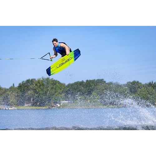 O'Brien Fusion Wake Handle with Dyneema Line ? Adjustable 40'-65' Zero-Stretch Wakeboarding Rope