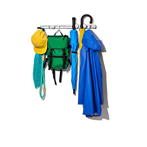 OXO Good Grips Wall-Mounted Mop and Broom Organizer (Pack of 12) - size: 3"x5"x17" (Pack of 12)