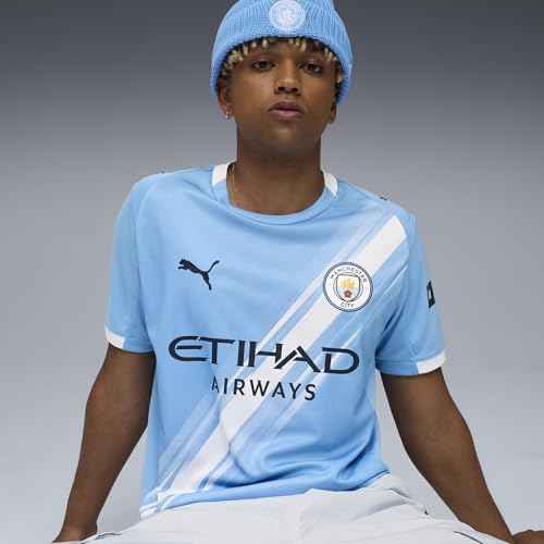 Men¡¯s Manchester City FC 2025/26 Replica Home Soccer Jersey - Team Light Blue