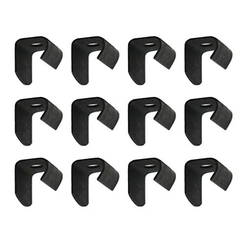 hBARSCI Paint Can Clips for 0.5 Gallon and 1 Gallon Cans - Pack of 12 - Made in The USA