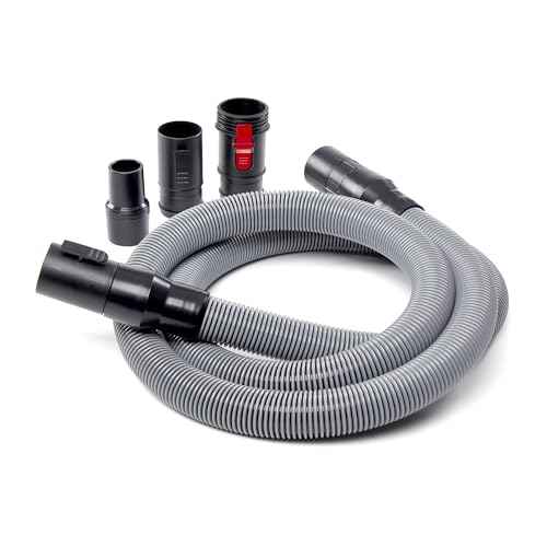 CRAFTSMAN CMXZVBE38804 1-7/8 in. x 10 ft. Wet Dry Vac Professional Hose Attachment Kit, Industrial-Grade Shop Vacuum Locking Hose, Fits Most Wet/Dry Vacuums with a 1-7/8 in. Diameter Hose