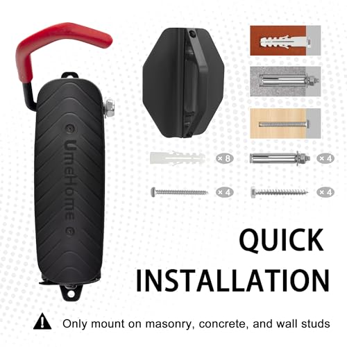 Swivel Bike Wall Mount, Bike Hangers for Garage, Space-Saving Bike Storage, Sturdy Bicycle Rack Can Holds Up to 77 lbs, Easy Install, 2 Pack - size: 2 Pack
