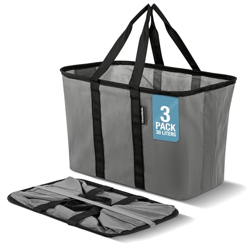 CleverMade Unisex Ecobasket - color: Gray, size: 30L - 1 Pack