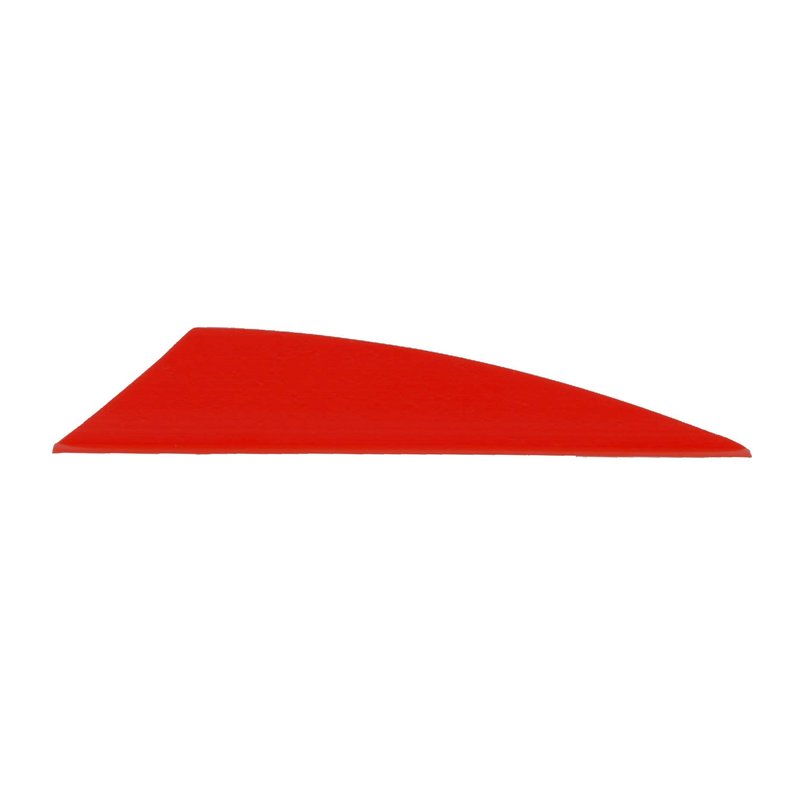 TAC Vanes 2.75" Driver Arrow Vanes | Archery Fletching for Compound & Crossbow | Durable, Lightweight, High Accuracy, Red 100 Pack