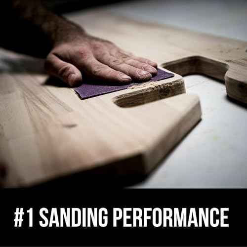 3M SHR400-PGP-3T Pro Grade Precision Faster Sanding, Sanding Sheets, 400-Grit Extra-Fine, 9" x 11", 3-Pack