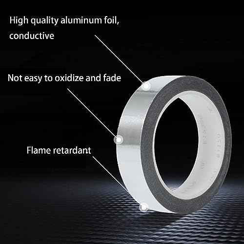 WELSTIK Professional Grade Aluminum Foil Tape 3.9mil Thick for HVAC, Sealing & Patching Hot & Cold Air Ducts,HVAC, Pipe, Air Ducts(3 Inch(72mm) by 40 Feet)