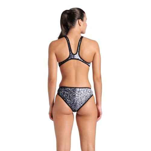 ARENA Women's One Paints Swimsuit Tech Back No Side Seams Ladies Bathing Suit