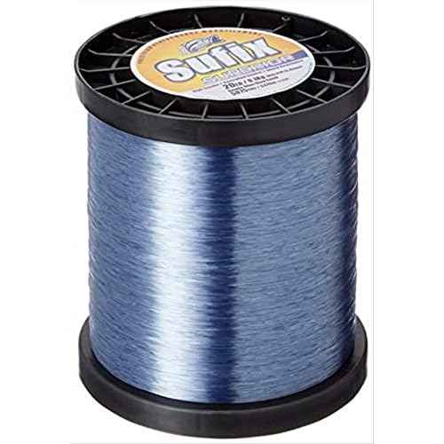 Sufix Superior Spool Size Fishing Line (Smoke Blue, 50-Pound)