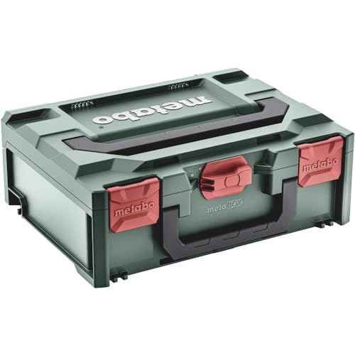 Metabo 626883000 metaBOX 145, Empty Dimensions: 396 x 296 x 145 mm. Case Volume: 11.2 l. Maximum Load: 125 kg