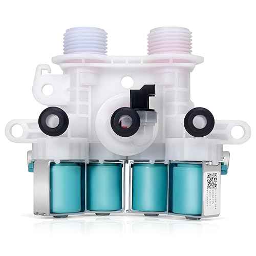 For Maytag Bravos XL MVWB765FW0 MVWB835DW2 MVWB855DC2 MVWB835DW3 MVWB835DW1 MVWB835DW4 MVWB766FW0 MVWB765FW1 MVWB765FW2 MVWB765FW3 MVWB855DC3 MVWB766FW1 MVWB865GC0 Replaces Washer Water Inlet Valve