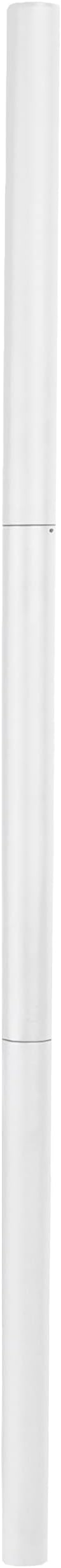 VIVO White Steel Extra Tall 3 Section Monitor Stand Pole 39 inches, Sturdy Center Pole for Monitor Mounts, PT-SD-PL01BW