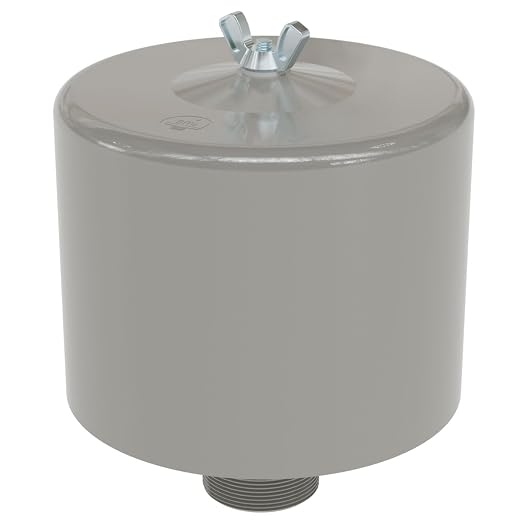 Solberg FS-19P-125™ Inlet Compressor Air Filter Silencer, 1-1/4" MPT Outlet