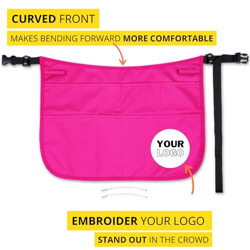 5-Pocket Waterproof Professional Cleaning Apron. Made for Pro Cleaners. Like a Cleaning Caddy Around Your Waist