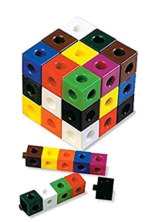 hand2mind Snap Cubes, Math Linking Cubes, Plastic Cubes, Snap Blocks, Color Sorting, Connecting Cubes, Math Manipulatives, Counting Cubes for Kids Math, Math Cubes, Math Counters (Set of 1000)