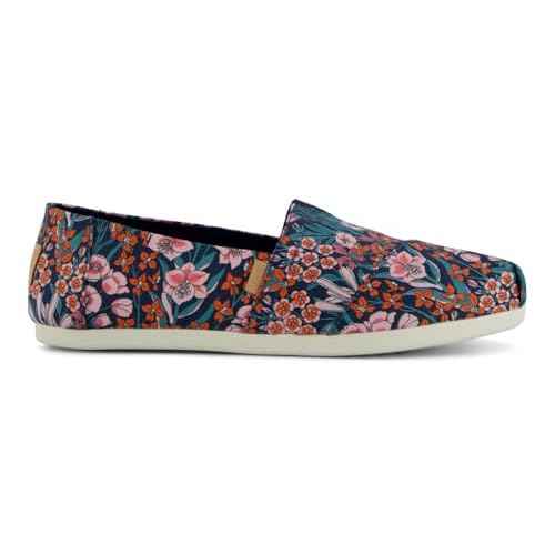 TOMS - Womens Alpargata Classic Espadrille, Color Dk Tea Mntn Prmrse, Size: 6 B(M) US