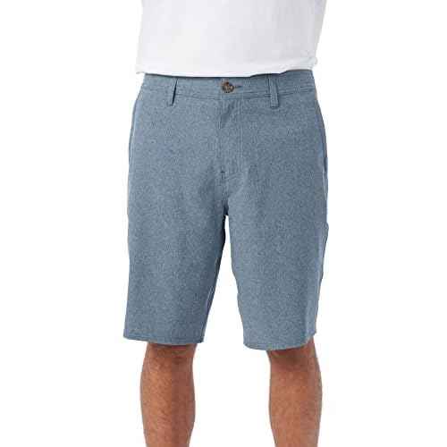 O'NEILL Reserve Heather 21 NVY 30 - Men's Dry-Fit Sweat Resistant Active Athletic Hybrid Short - Beach Lifestyle