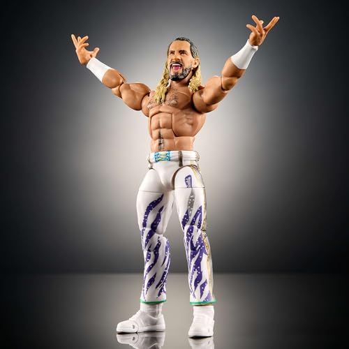 Mattel WWE Elite Action Figure & Accessories, Series #117 6-inch Collectible Seth ¡°Freakin¡± Rollins with 25 Articulation Points & Swappable Hands
