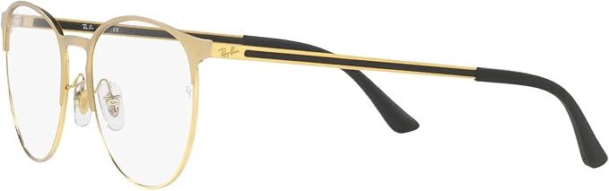 Ray-Ban Unisex Rx6375 Round Prescription Eyeglass Frames