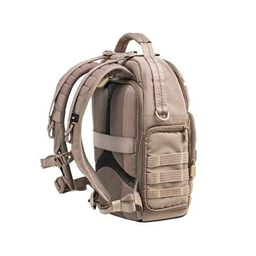 VANGUARD VEO Range T37M Backpack for Mirrorless Camera, Tactical Style - Beige