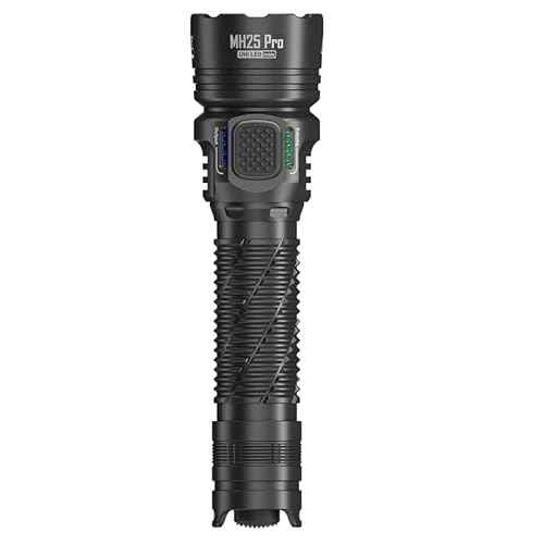 Nitecore MH25 Pro Long Throw Flashlight, 3300 Lumen High Lumen 770 Yard Long Range, USB-C Rechargeable Compact Duty Hunting Light Sticker