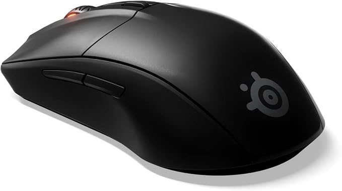 SteelSeries Rival 3 62521 Wireless Gaming Optical Mouse, Matte Black