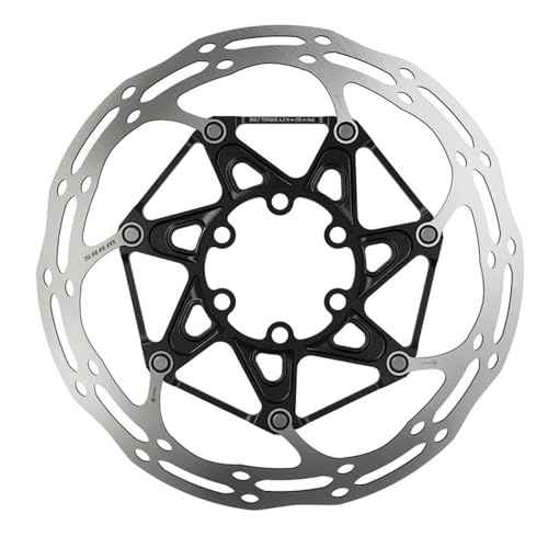 SRAM Centerline X Disc Brake Rotor - 140mm, 6-Bolt, Steel Bolts, Silver/Black
