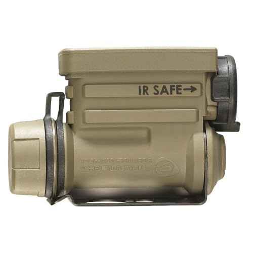 Streamlight 14531 Sidewinder 55-Lumens Compact II Aviation Flashlight with Rail Mount & Headstrap in Clamshell, Coyote