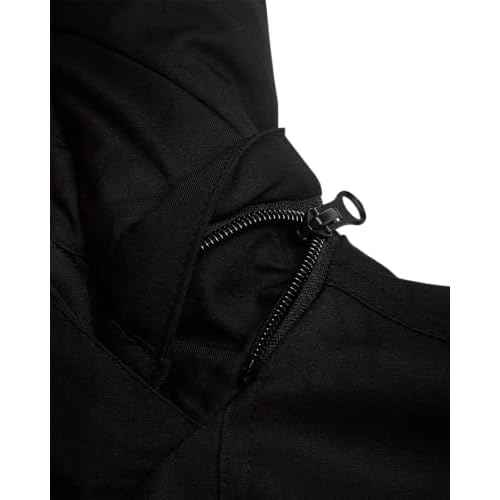 Spyder Boys Winter Ski Jacket - Insulated Soft Shell Water Resistant and Windproof Snowboard Winter Coat with Detachable Hood, Size 5-6, Black